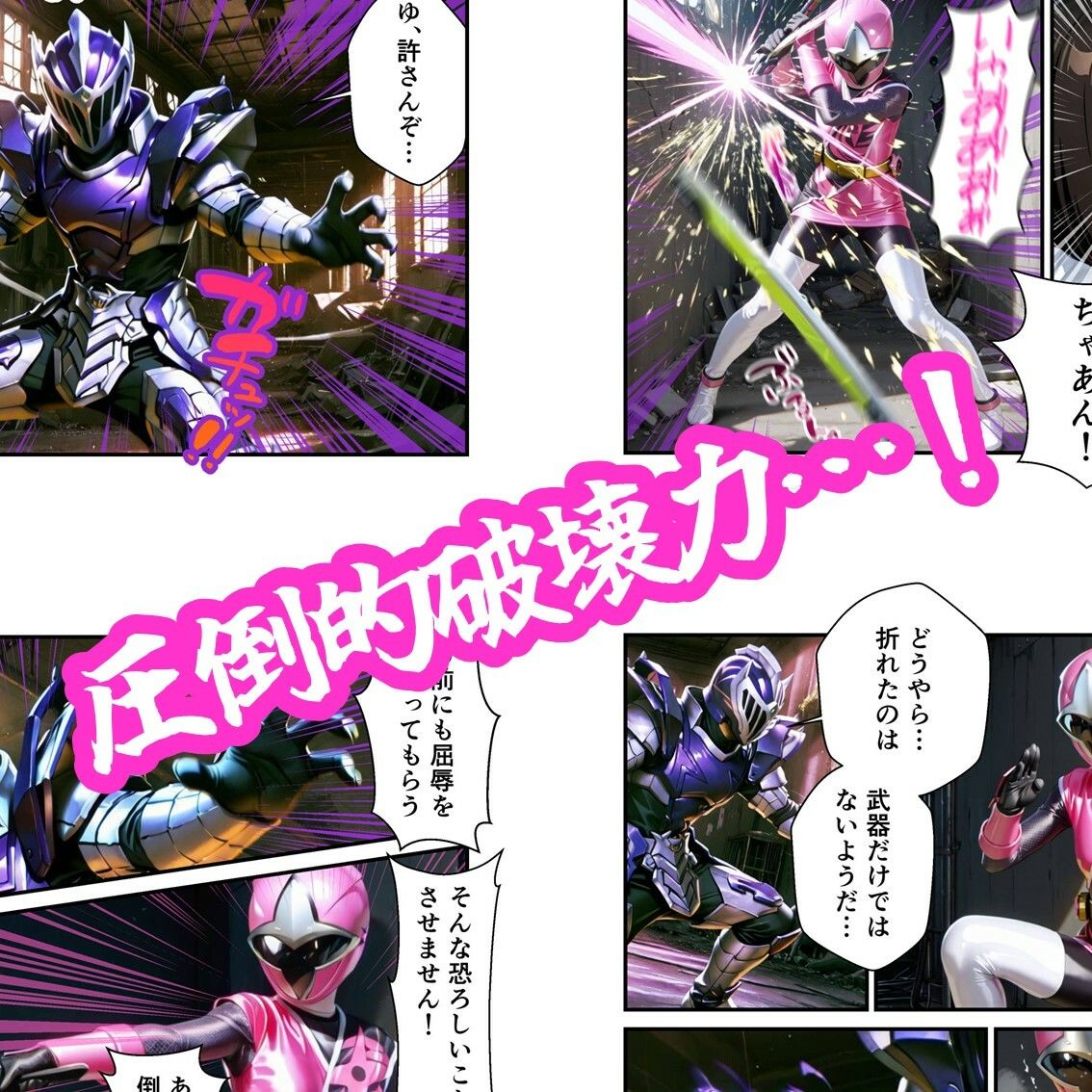 忍々少女完全敗北 - サンプル画像 2