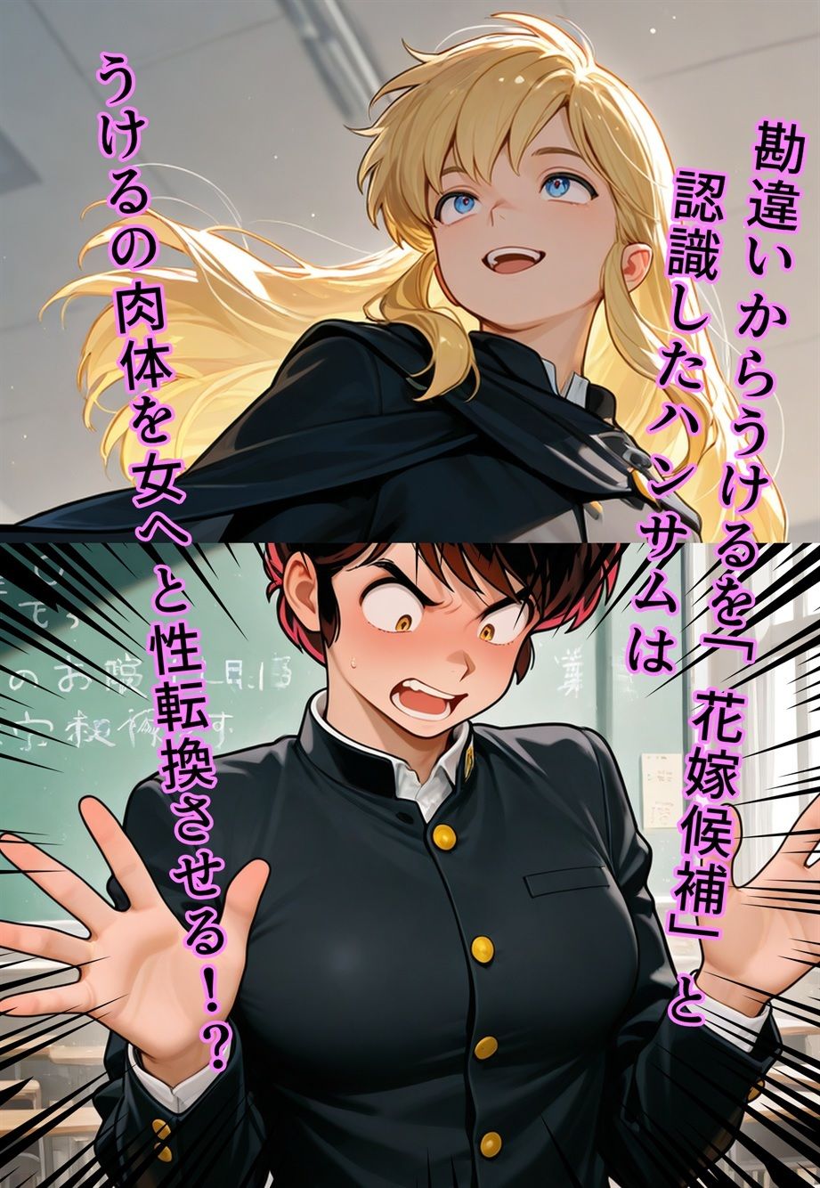 花嫁は元男！？愛と勘違いは宇宙規模 - サンプル画像 2