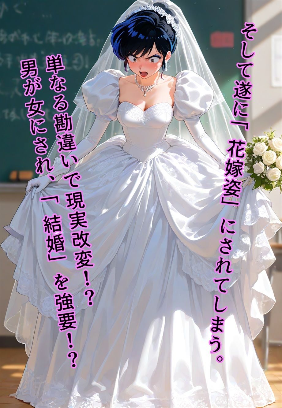 花嫁は元男！？愛と勘違いは宇宙規模 - サンプル画像 7