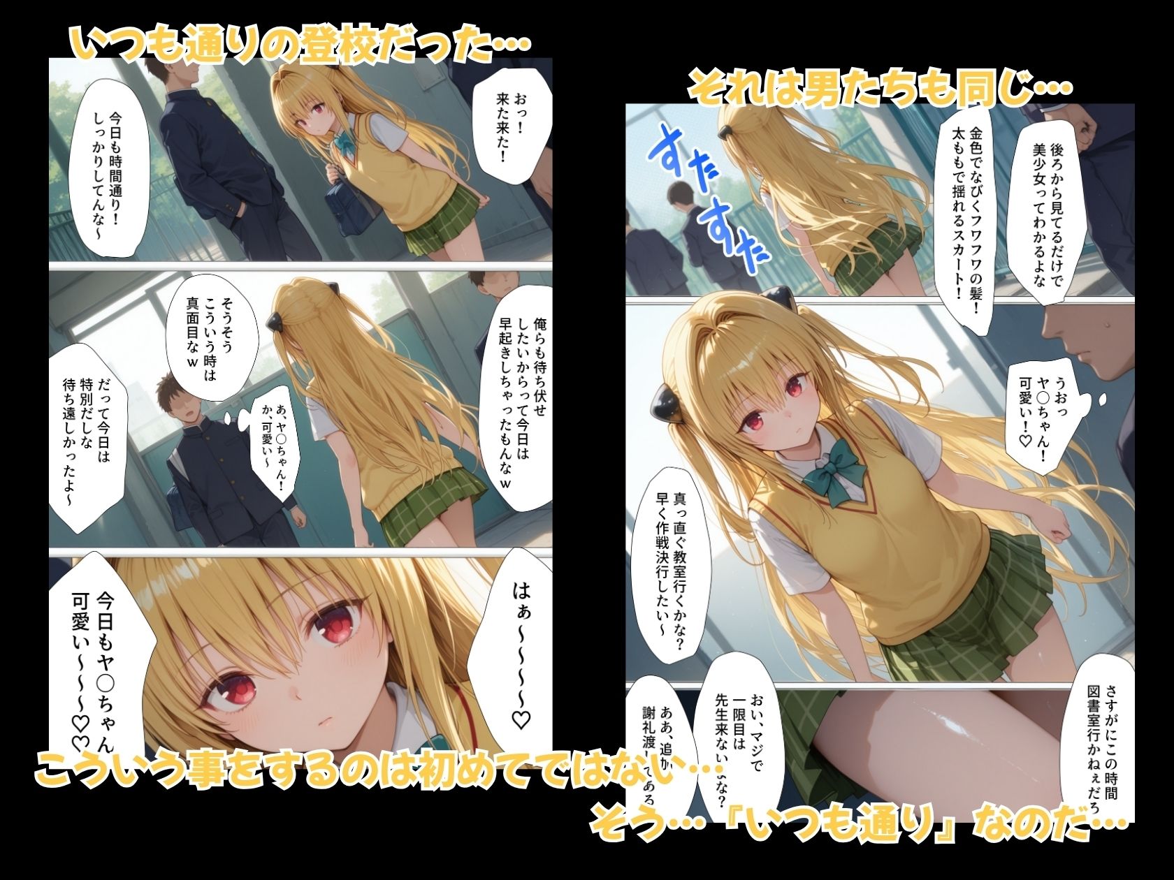 性活学園 金〇のヤミ編 クラスメイトとゼロ距離で仲良くなれました - サンプル画像 3