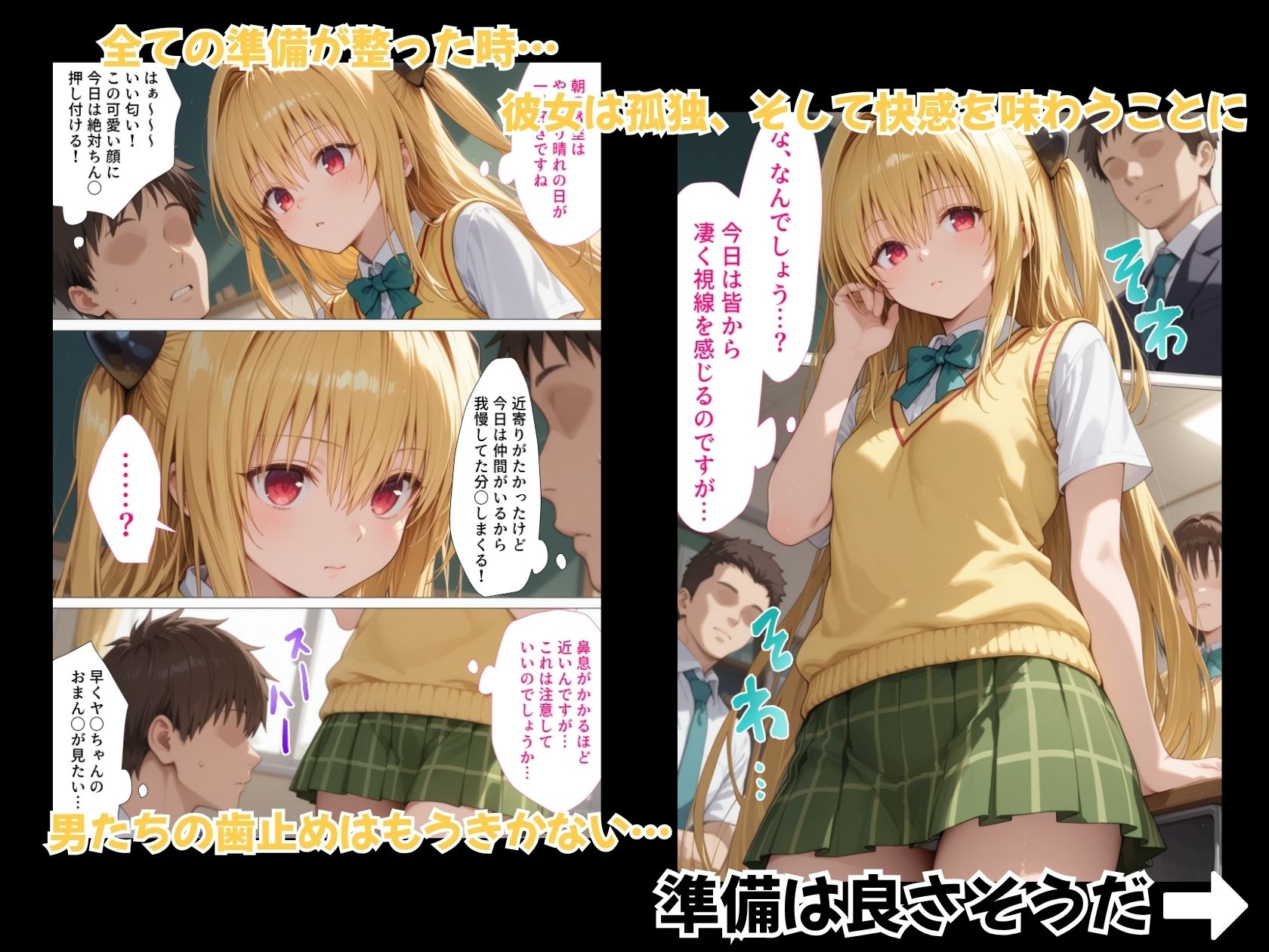 性活学園 金〇のヤミ編 クラスメイトとゼロ距離で仲良くなれました - サンプル画像 4