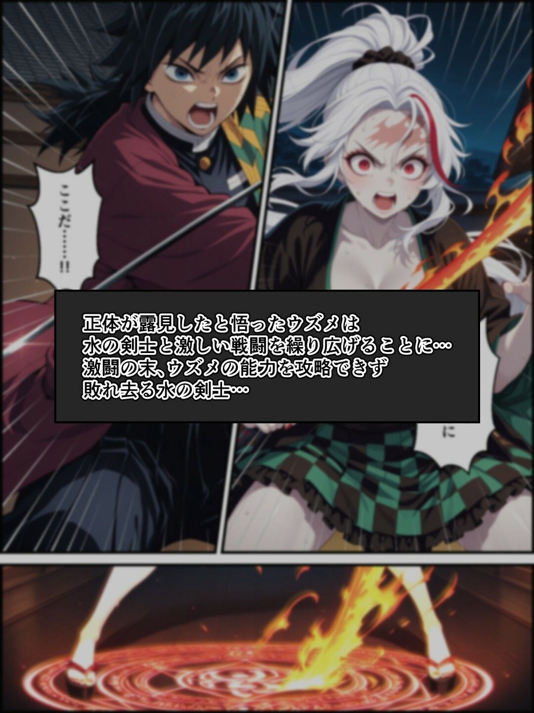 鬼獄の廻堕5 〜水の剣士と追憶の狐面編〜 - サンプル画像 3