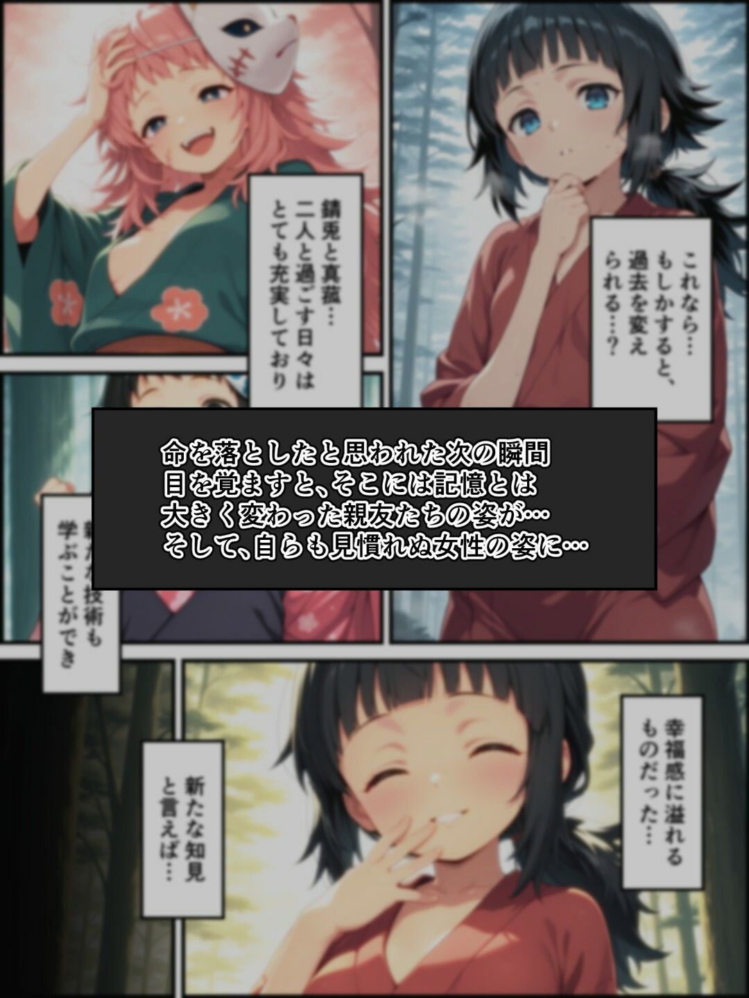 鬼獄の廻堕5 〜水の剣士と追憶の狐面編〜 - サンプル画像 4