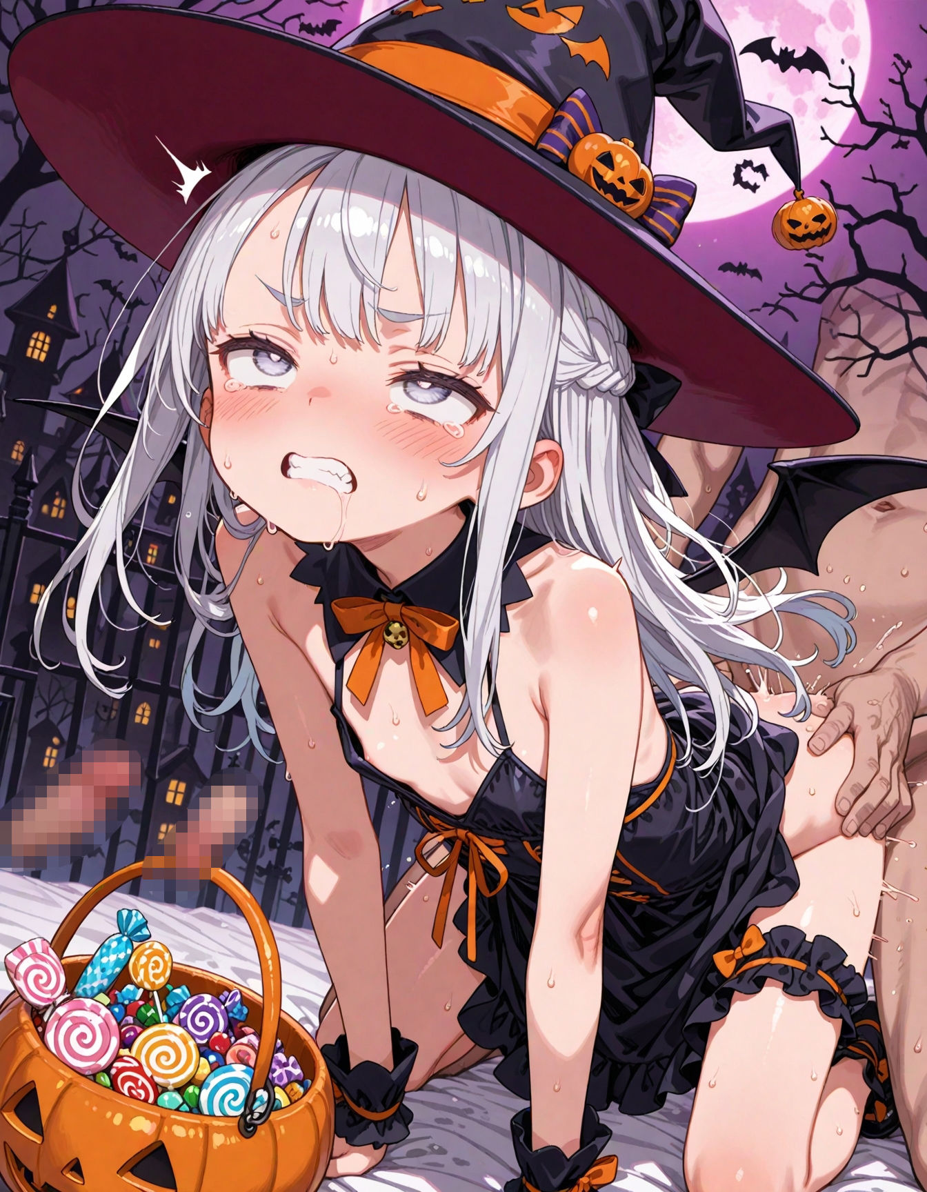 魔女っ子ルルのはじめてのハロウィンおつかい - サンプル画像 7