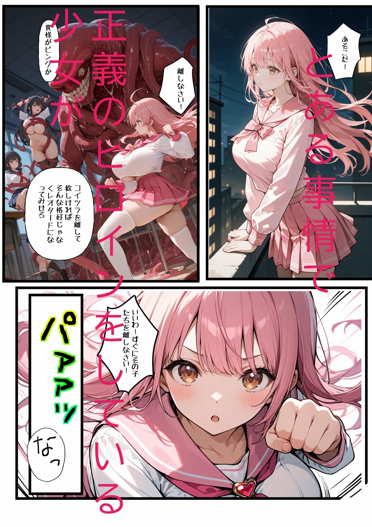 ピンクは負けない - サンプル画像 1