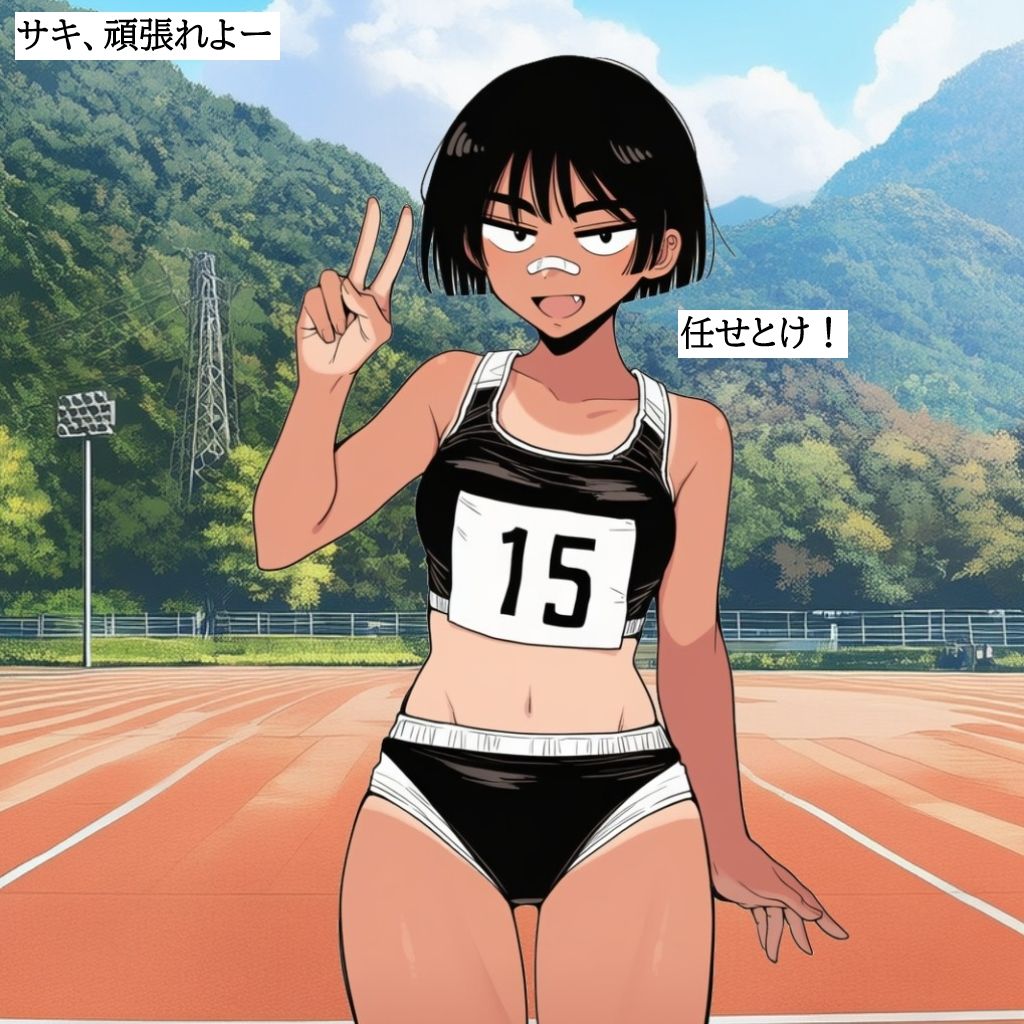 ボーイッシュ陸上女子の性欲処理に付き合わされる話。 - サンプル画像 1