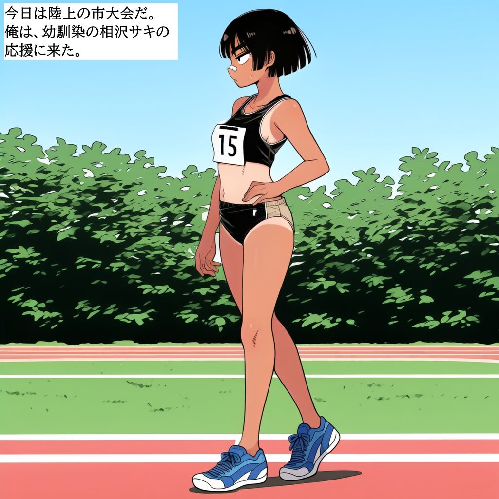 ボーイッシュ陸上女子の性欲処理に付き合わされる話。 - サンプル画像 2