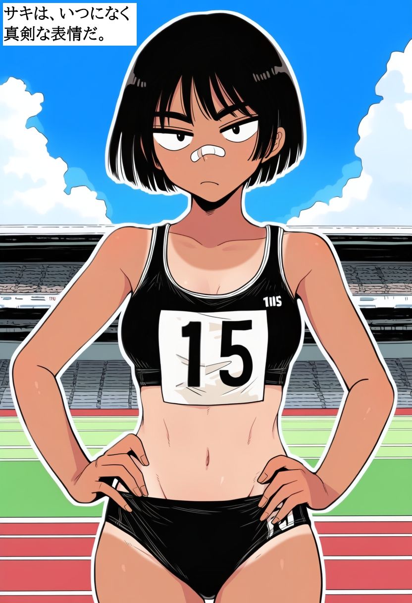 ボーイッシュ陸上女子の性欲処理に付き合わされる話。 - サンプル画像 3