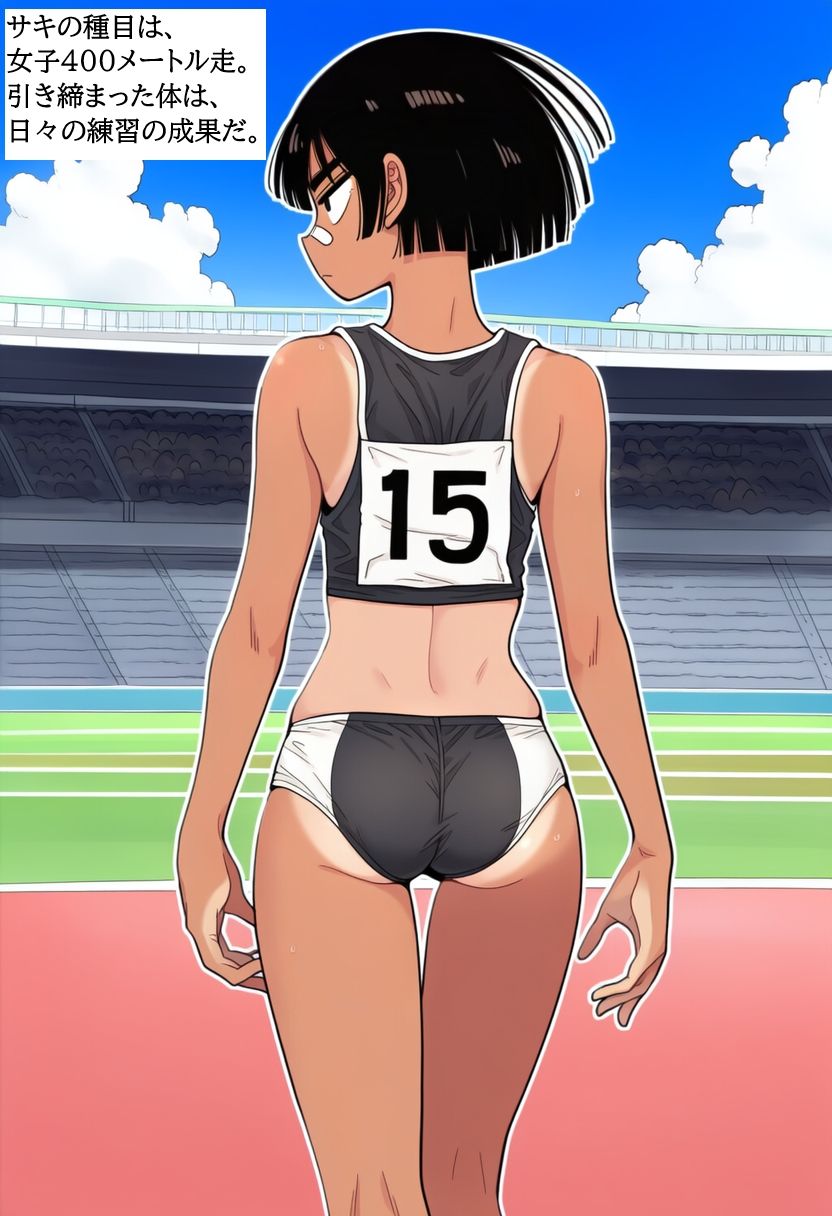 ボーイッシュ陸上女子の性欲処理に付き合わされる話。 - サンプル画像 4