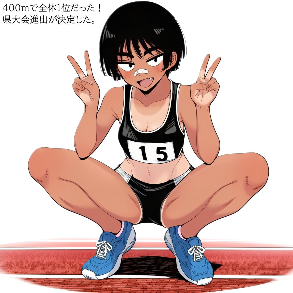 ボーイッシュ陸上女子の性欲処理に付き合わされる話。 - サンプル画像 7