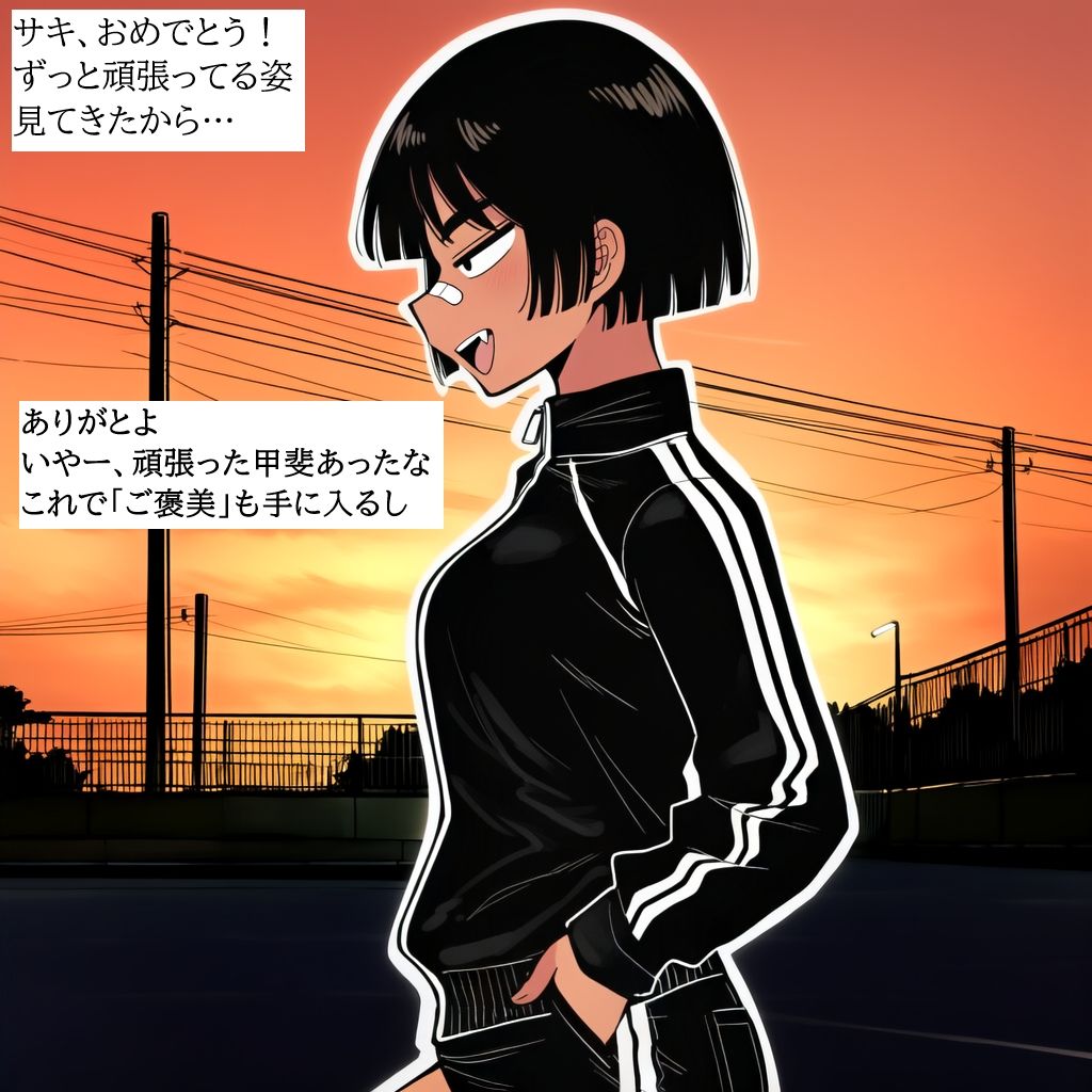 ボーイッシュ陸上女子の性欲処理に付き合わされる話。 - サンプル画像 8