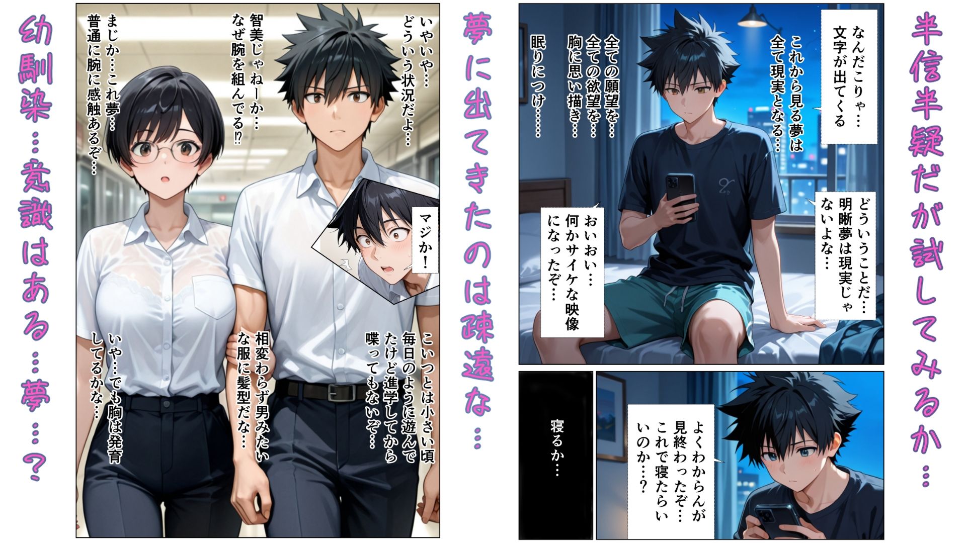 幼馴染は無慈悲な夜の女王  -または俺は如何にして明晰夢を支配するようになったか- - サンプル画像 2