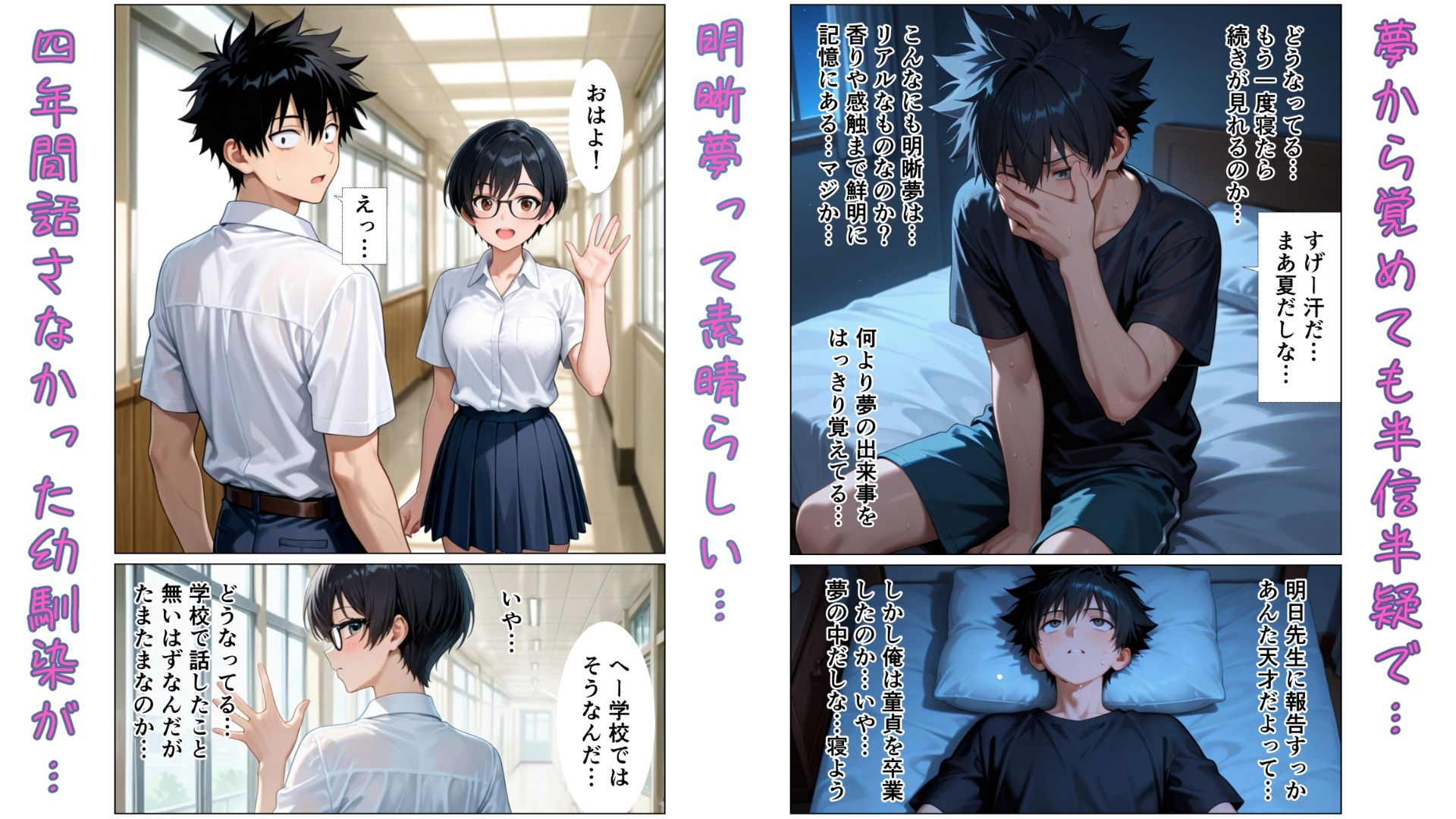 幼馴染は無慈悲な夜の女王  -または俺は如何にして明晰夢を支配するようになったか- - サンプル画像 9