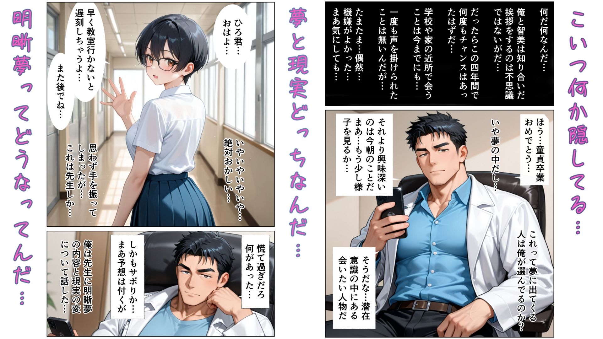 幼馴染は無慈悲な夜の女王  -または俺は如何にして明晰夢を支配するようになったか- - サンプル画像 10