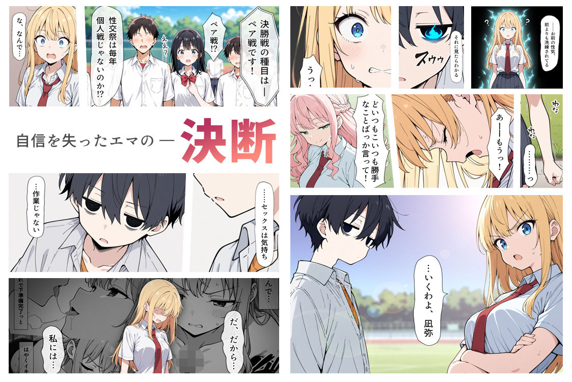 陰キャ転校生はセックス最強 - クラス代表の座を奪われた私 - - サンプル画像 7