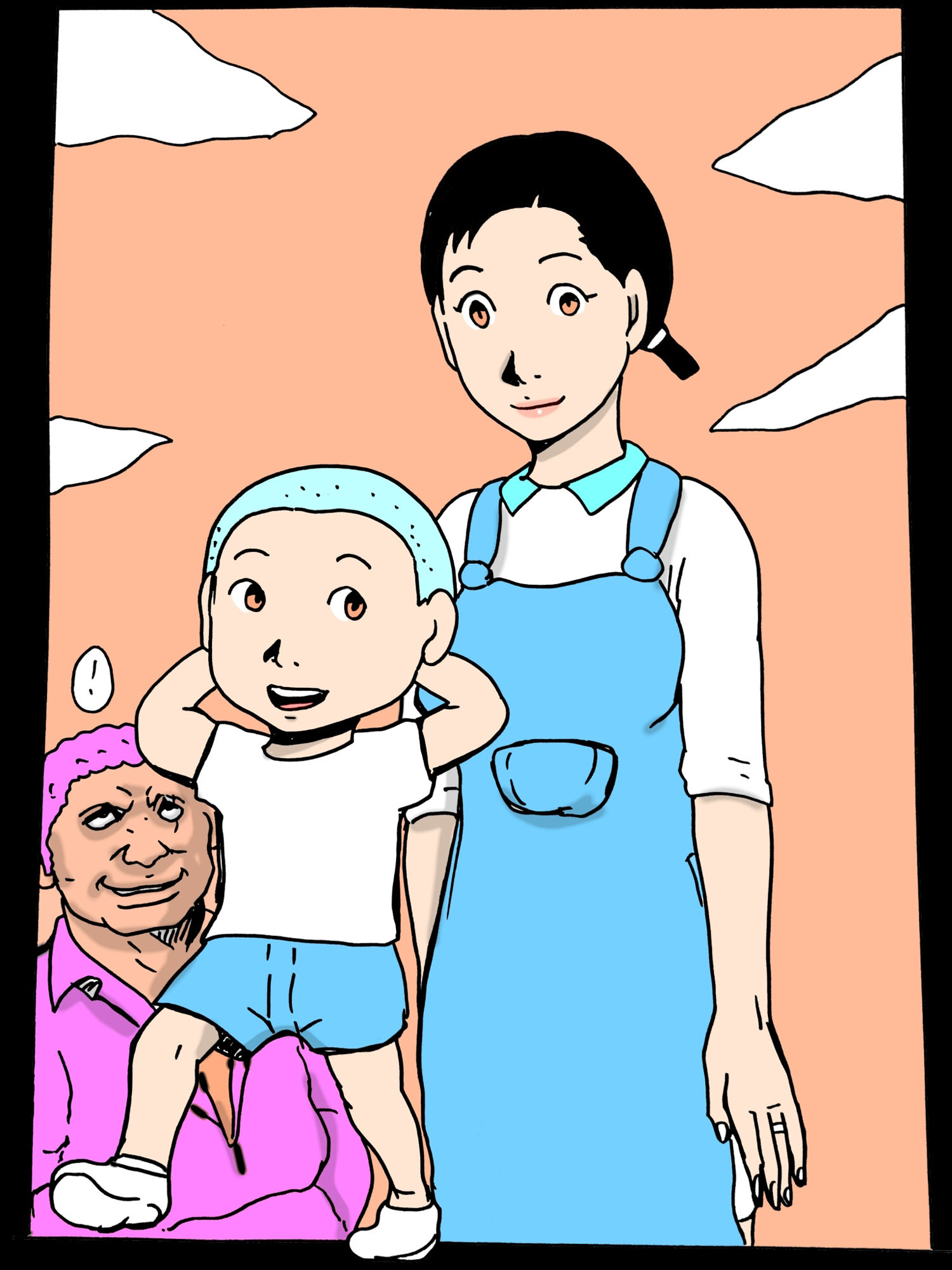 カァちゃんが近所のヤクザもんに狙われてた - サンプル画像 1