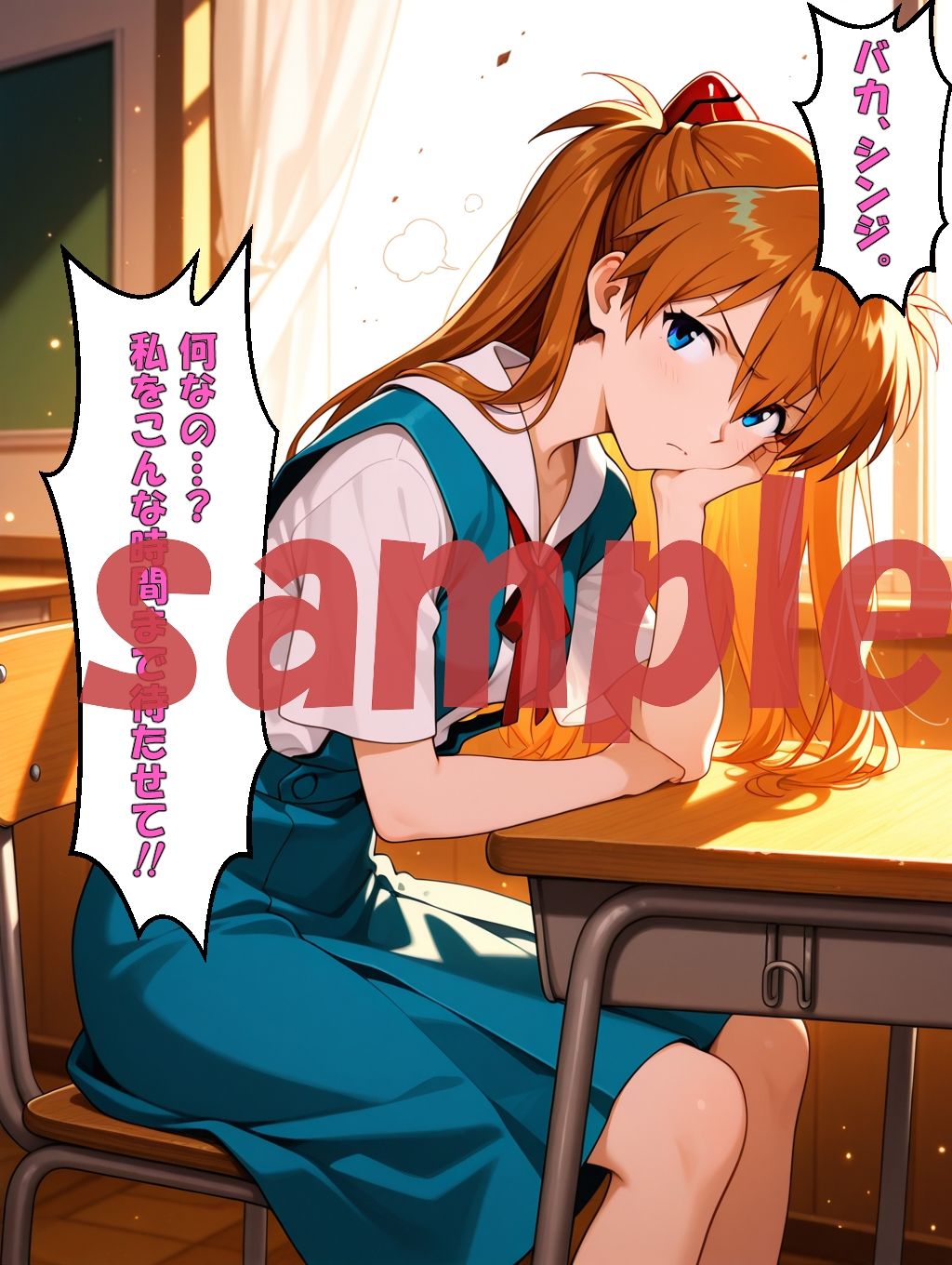 ◇ シンジの復讐、生意気なアスカにお仕置きを…… ◇ - サンプル画像 2