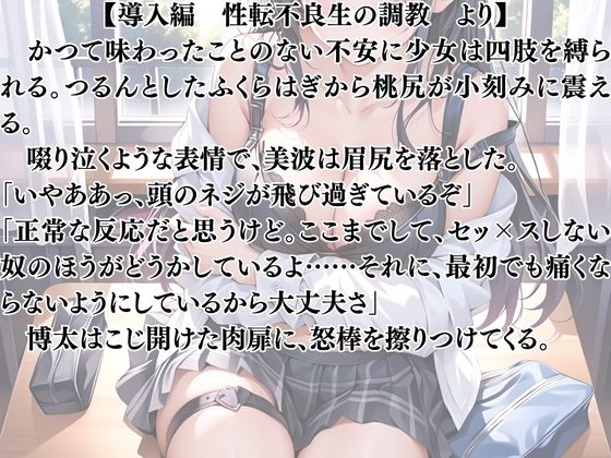 突然美少女にされた俺 TSFNTRプログラム  導入編 - サンプル画像 4