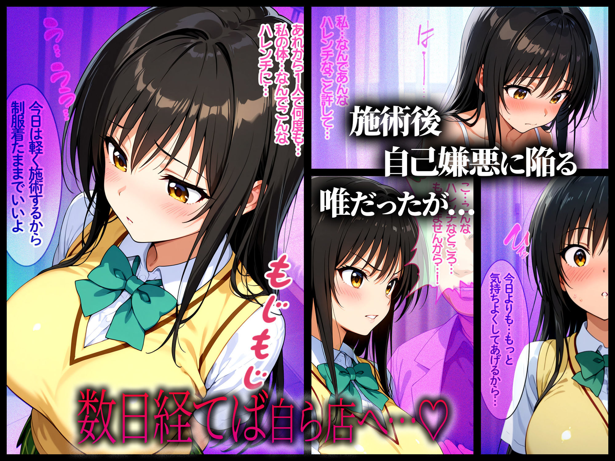 性を取り締まる風紀委員が…媚薬マッサージで快感の虜にされる話 - サンプル画像 5