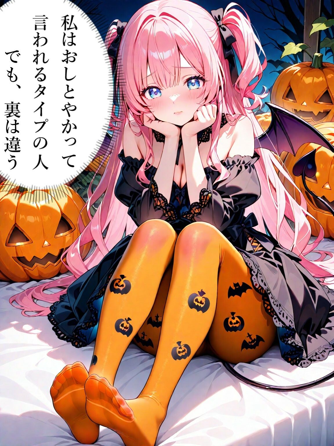 精子くれなきゃイタズラしちゃうぞ - サンプル画像 1