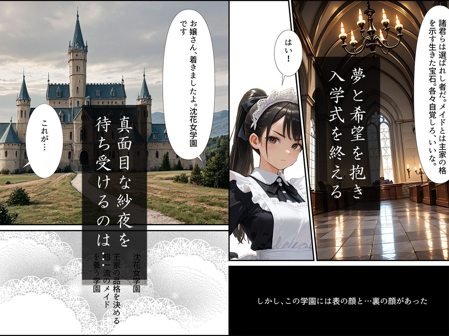 ［4K/高画質コミック版］  孕ませご奉仕学園〜子宮でご奉仕させていただきます〜 三崎紗夜 - サンプル画像 4