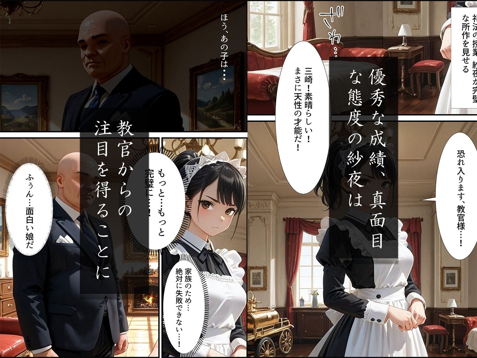 ［4K/高画質コミック版］  孕ませご奉仕学園〜子宮でご奉仕させていただきます〜 三崎紗夜 - サンプル画像 5