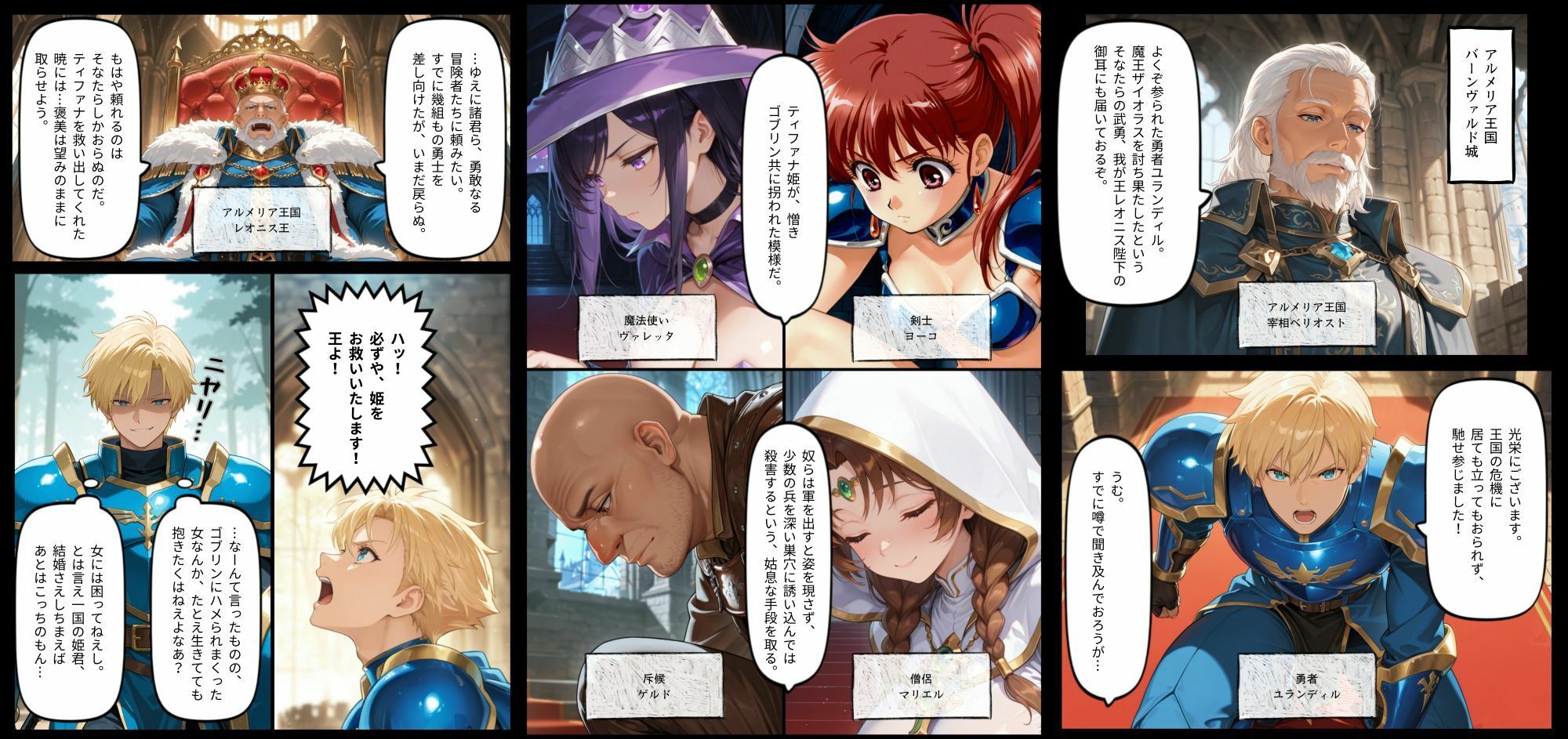 【コミック版】ゴブリン姦〜姫もエルフも冒険者も〜 - サンプル画像 2