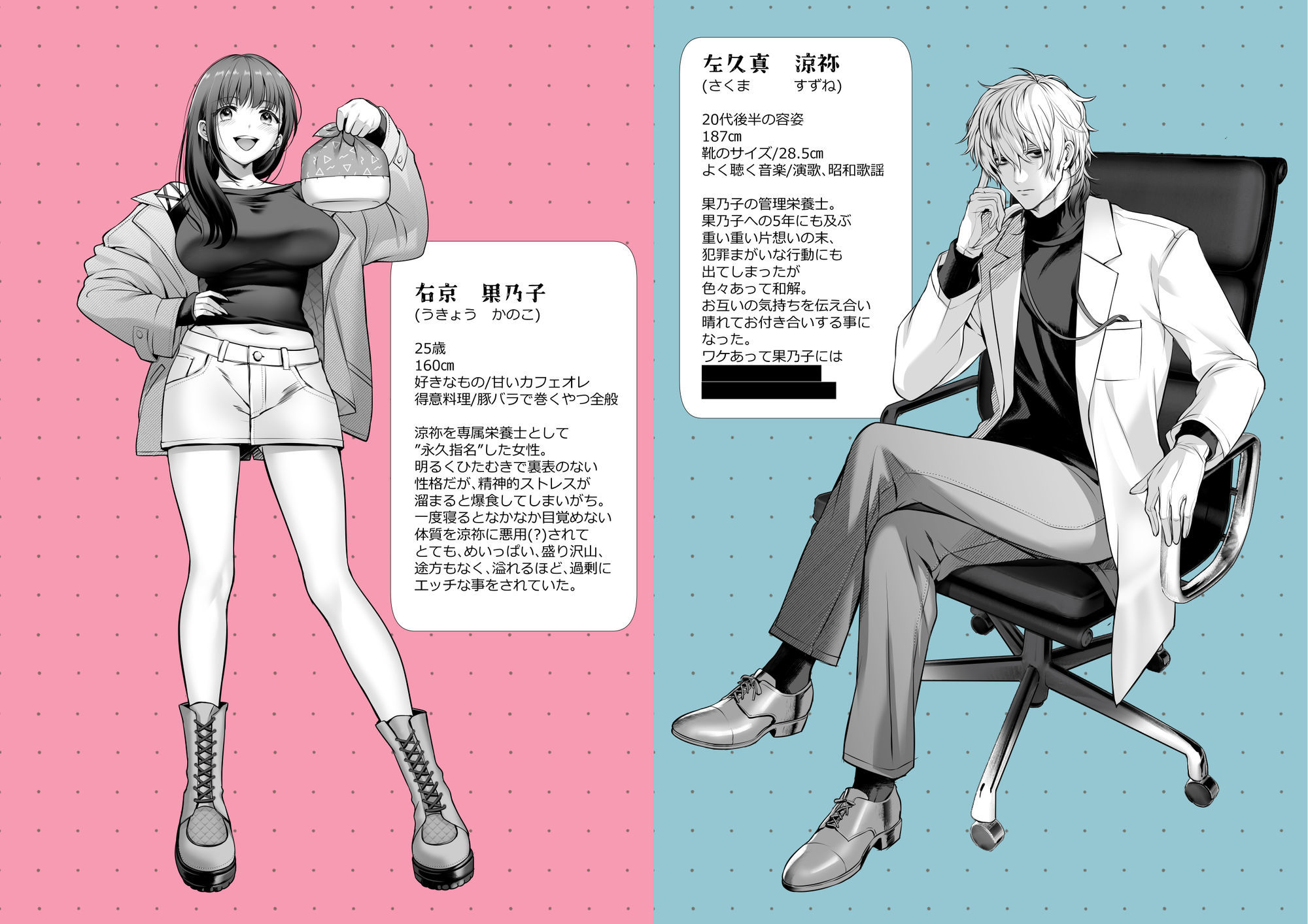 専属栄養士の男 〜左久真 涼祢は××××を知らない〜 - サンプル画像 1