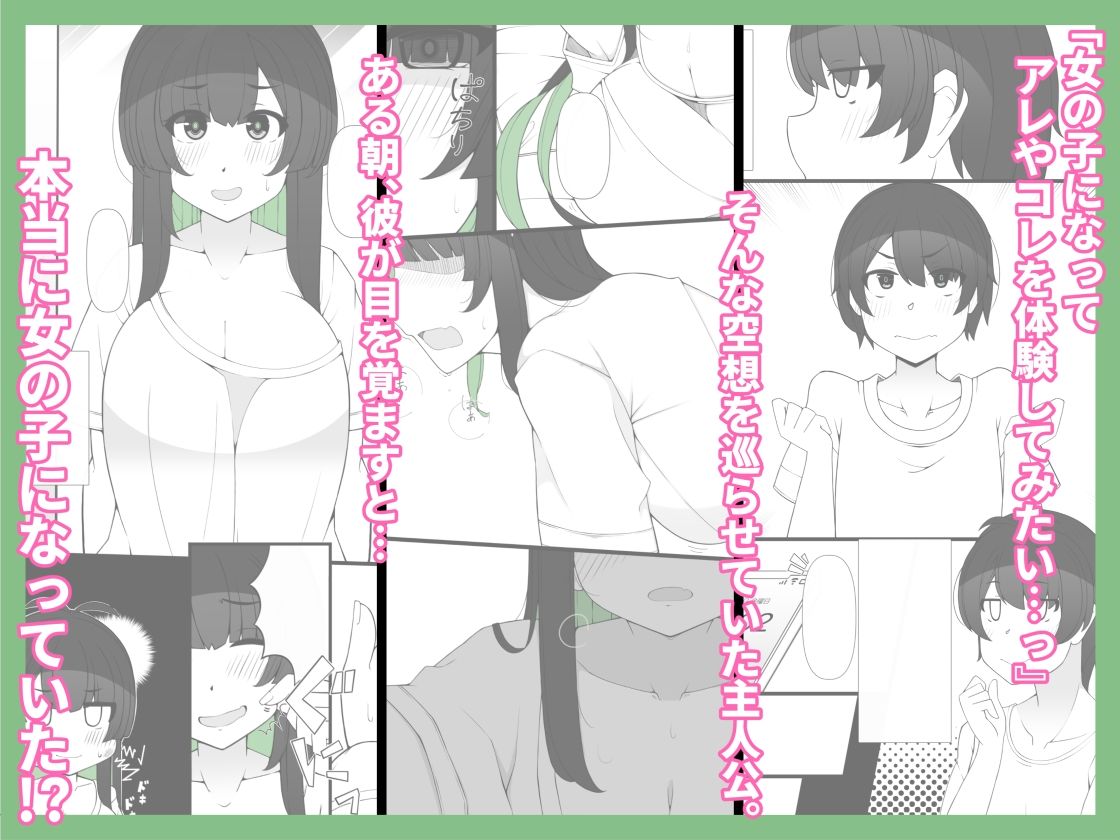 TS娘ちゃんがもう一人の自分と×××する話 - サンプル画像 1