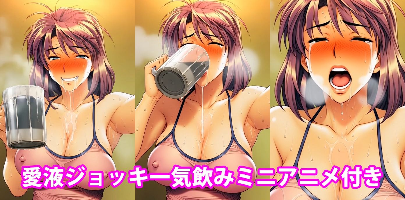『人妻の濃厚寸止め愛液をジョッキ一杯に溜めて一気飲みさせる、不味そうに飲んだらもう一度溜めておかわり』【後編】 - サンプル画像 3