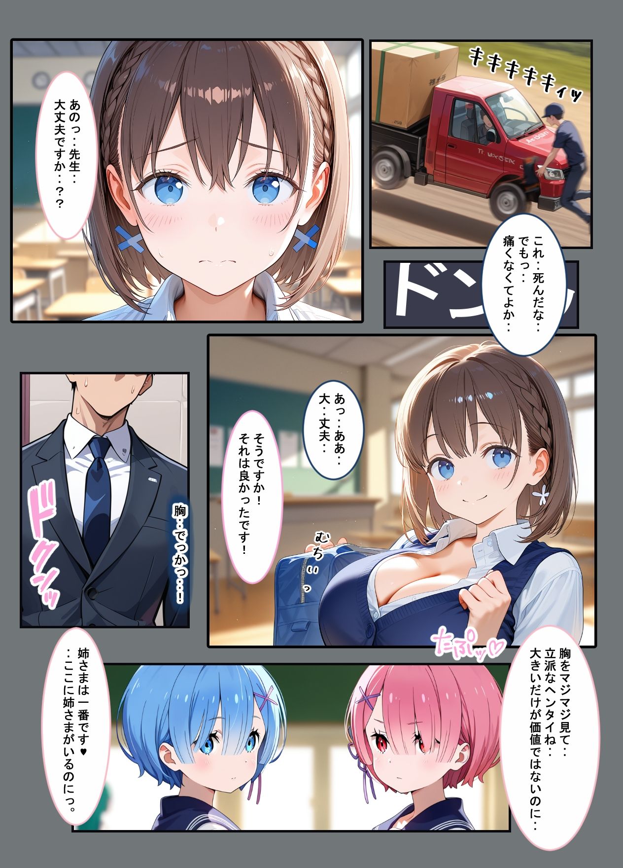 異世界で催淫モテモテ性教師になりました（よろず） - サンプル画像 4