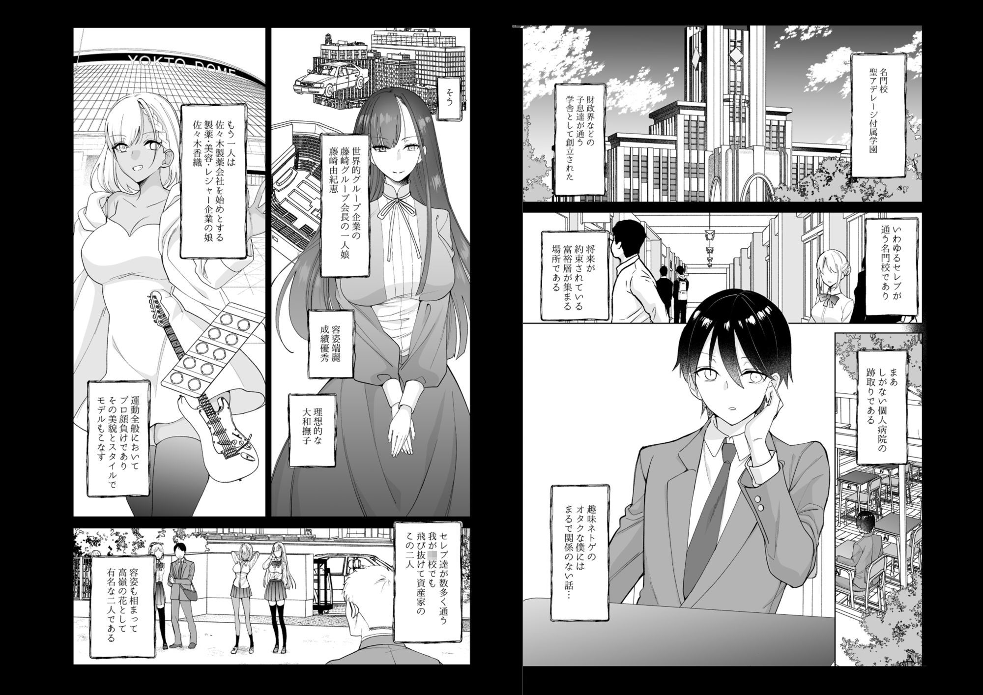 クラスの憧れの巨乳JKと種付けセックスする話 - サンプル画像 8