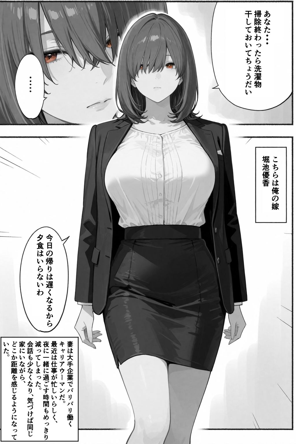 シゴできOLな嫁は俺と離婚をしたいようなのだが...？ - サンプル画像 2