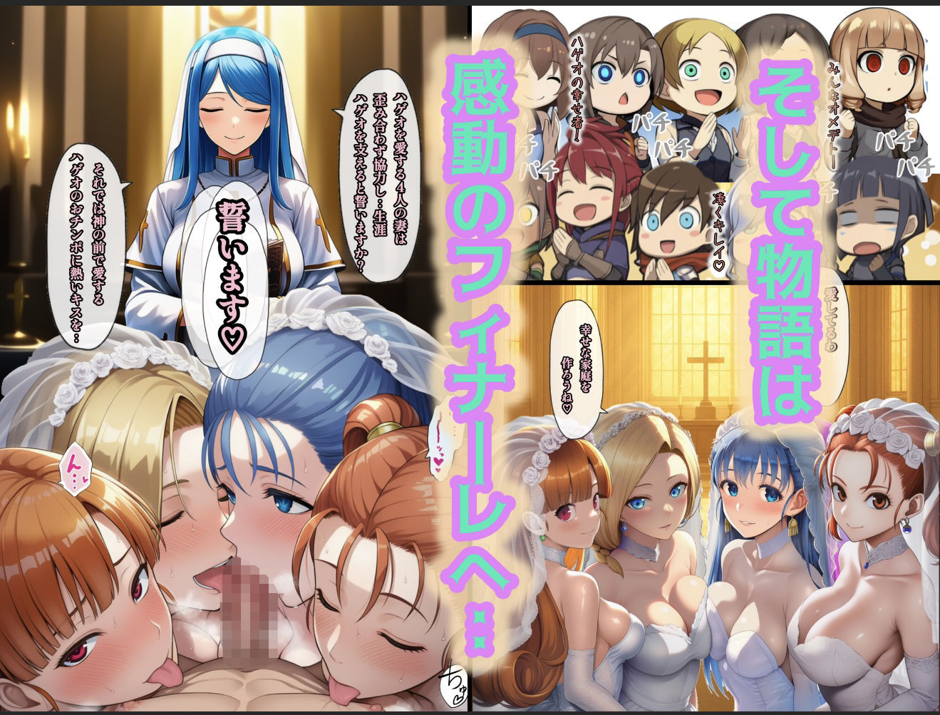 何故かマネマネ（♀）ばかり仲間になる魔物使いの話  総集編 - サンプル画像 9