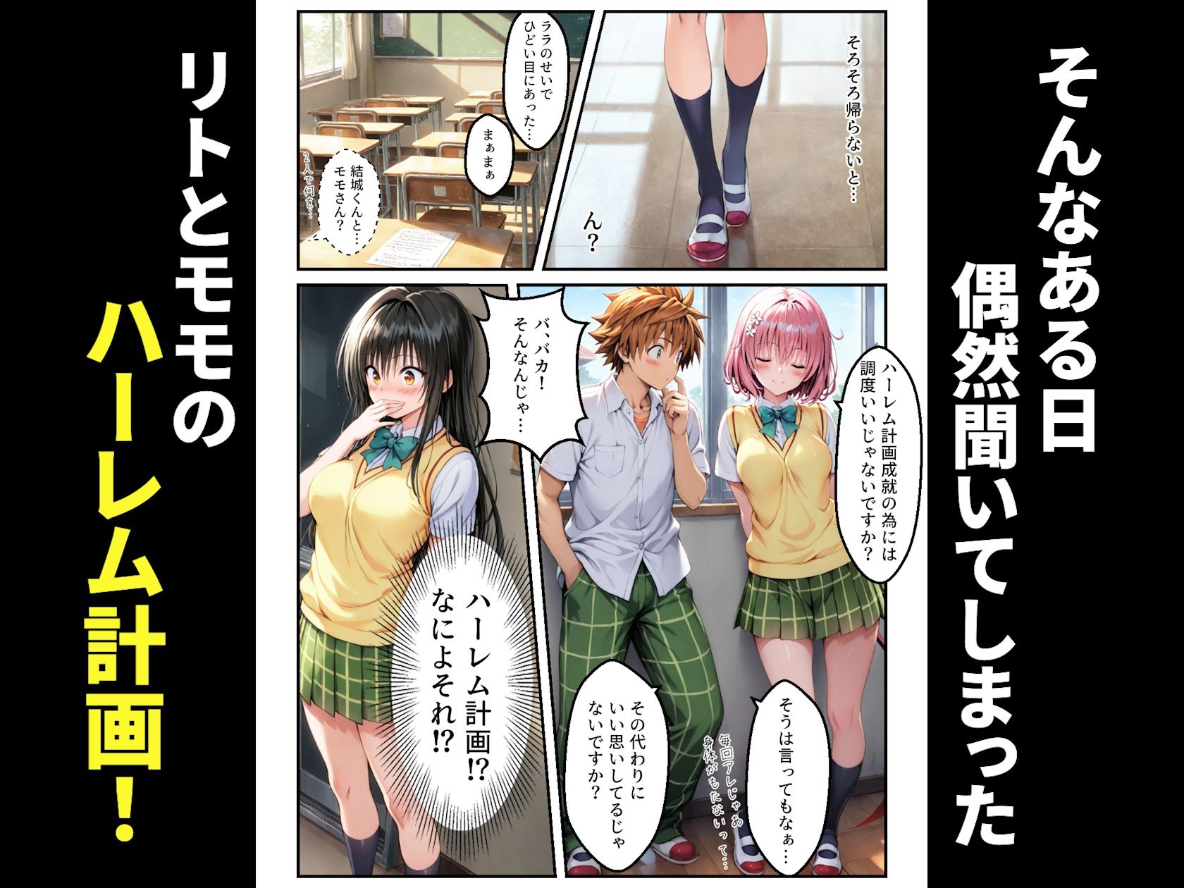 ガちんぽバトル！！ 〜ハレンチ風紀委員VS小悪魔お姫様〜 - サンプル画像 4