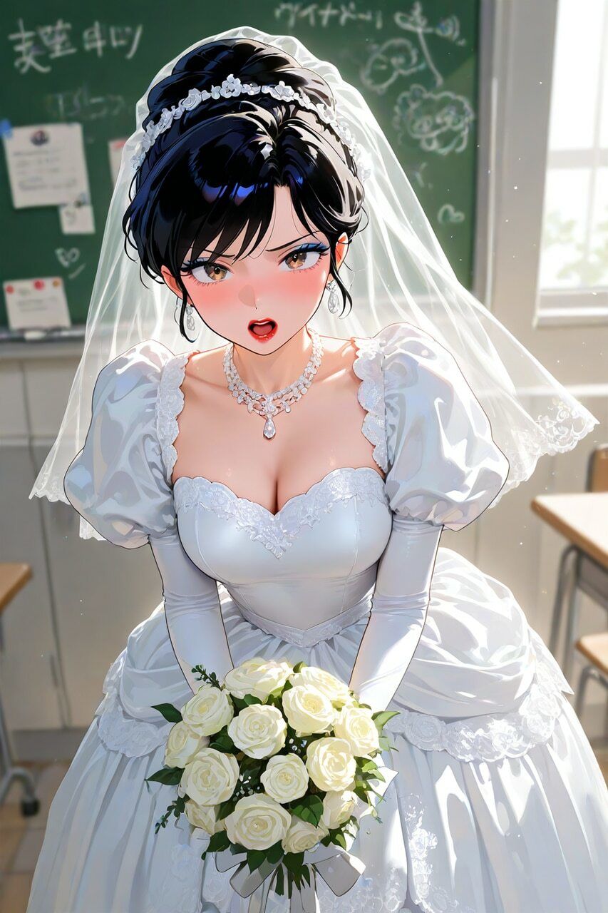 100円画集  花嫁は元男！？愛と勘違いは宇宙規模 - サンプル画像 2