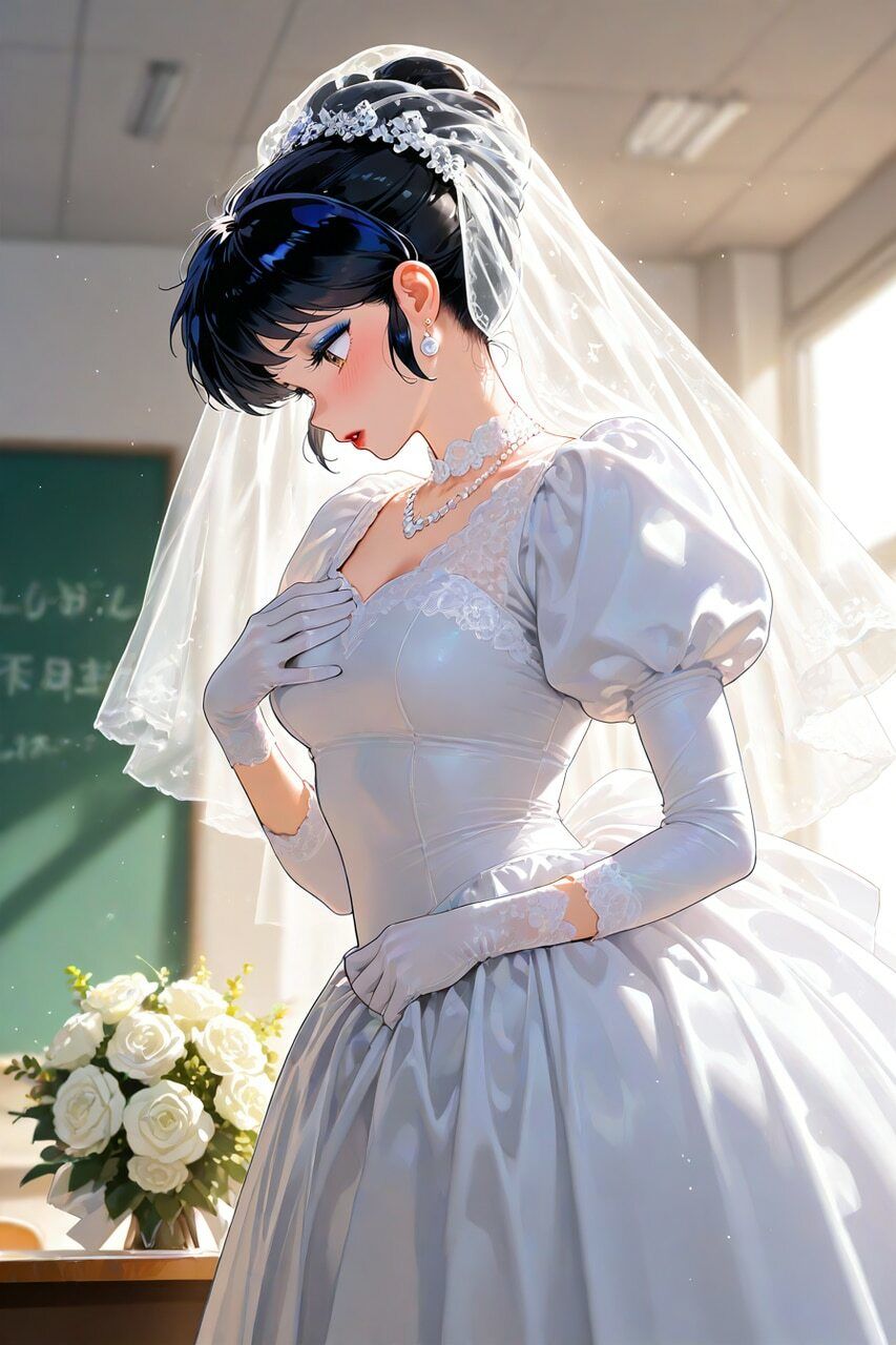 100円画集  花嫁は元男！？愛と勘違いは宇宙規模 - サンプル画像 7