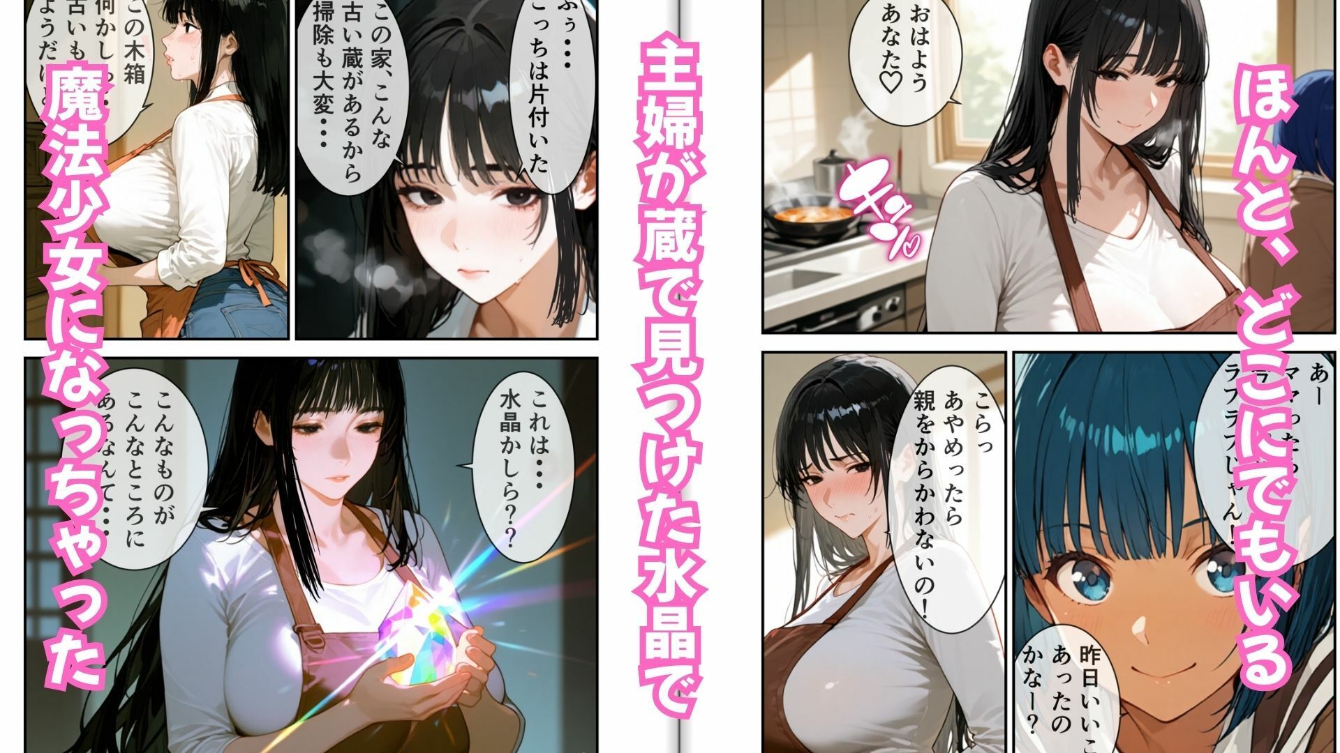 魔法少女の花 - サンプル画像 1