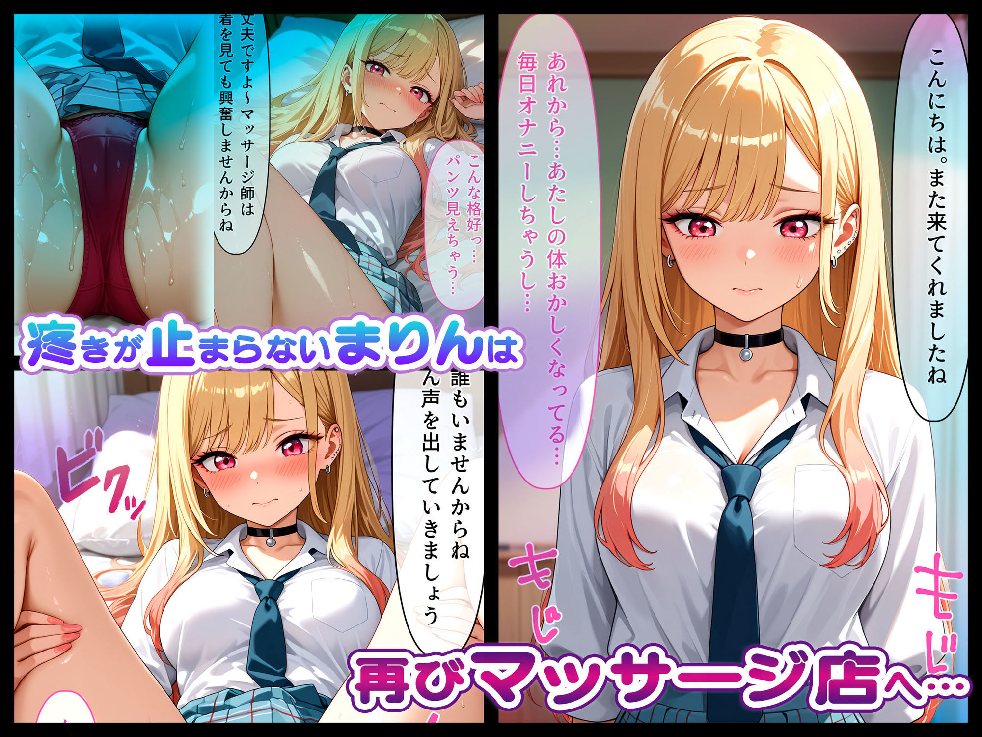 そのギャルは変態マッサージ師の快楽奴●…媚薬オイルでNTR堕ち 〜後編〜 - サンプル画像 1