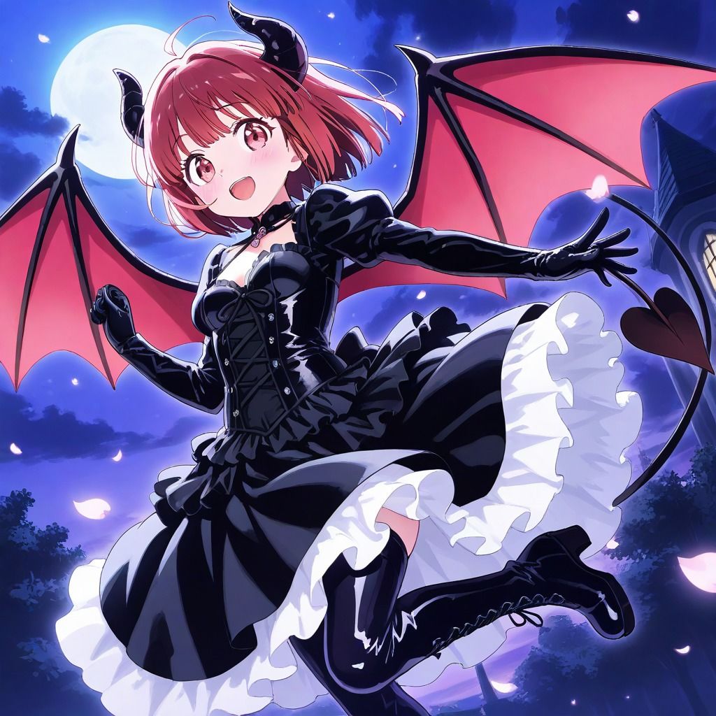 サキュバスと濃厚セックス - サンプル画像 1