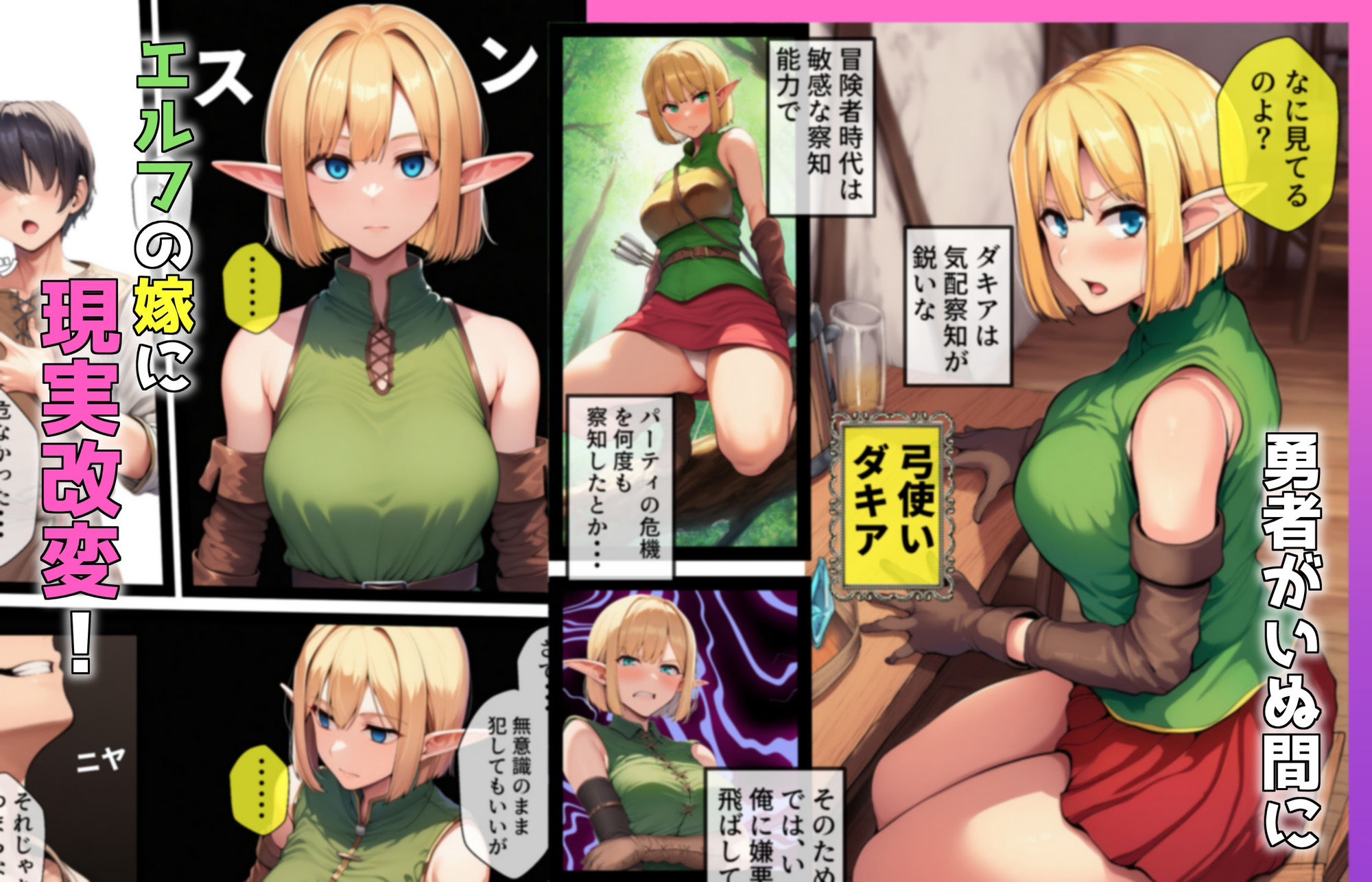 俺の常識改変スキルで勇者の嫁達を寝取ってヤる - サンプル画像 3