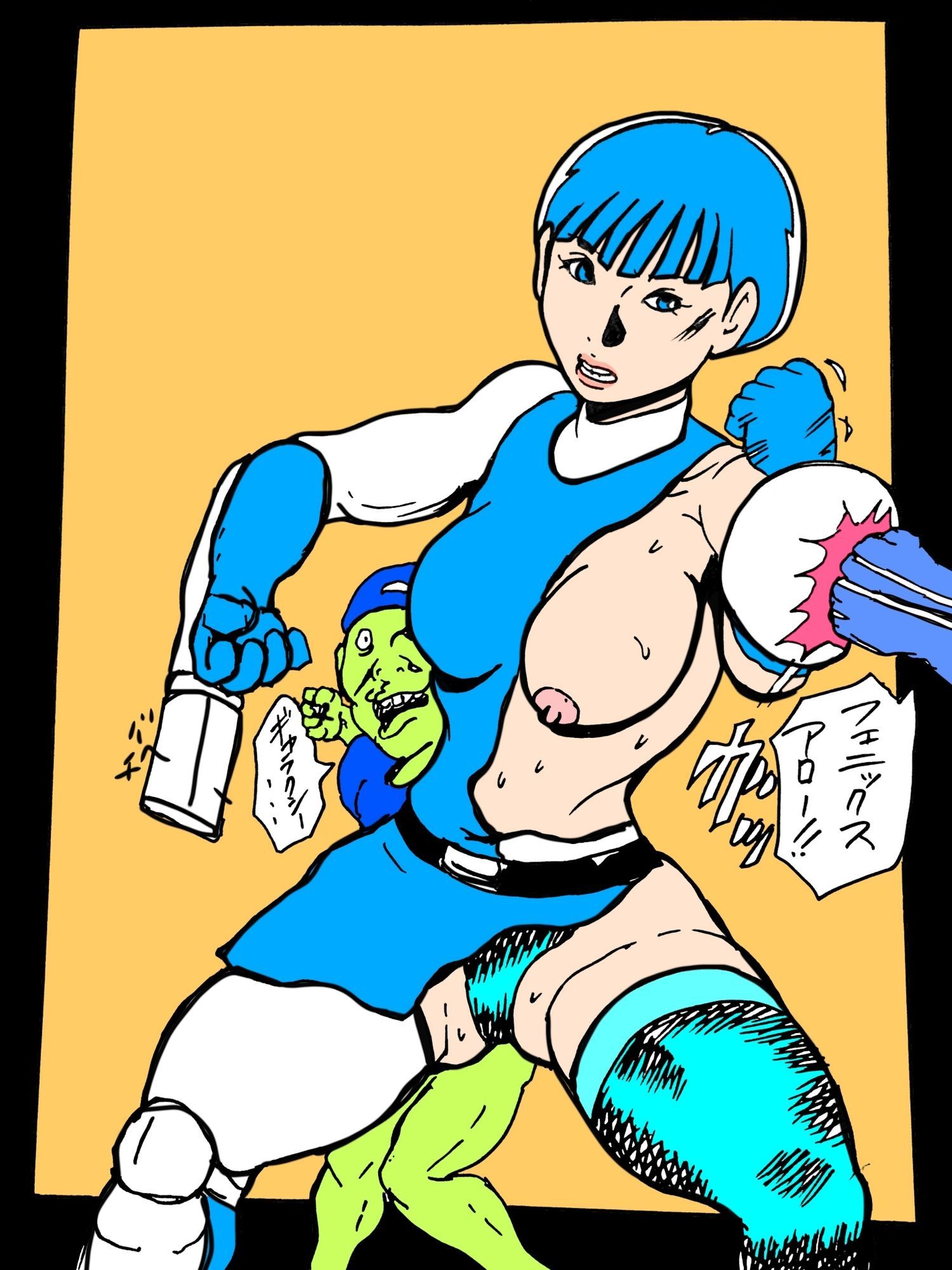 打撃メインで嬲ろうぜ - サンプル画像 3