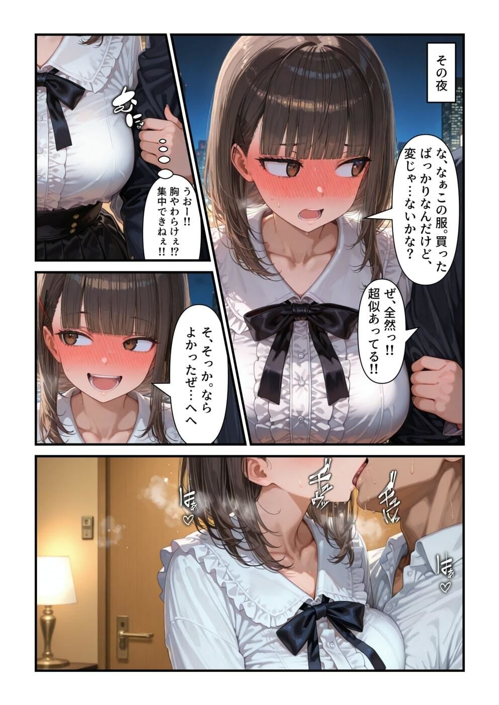 【乗っ取り】告白してきた女に合意で自分の人格ゼリーを飲ませてみた - サンプル画像 8