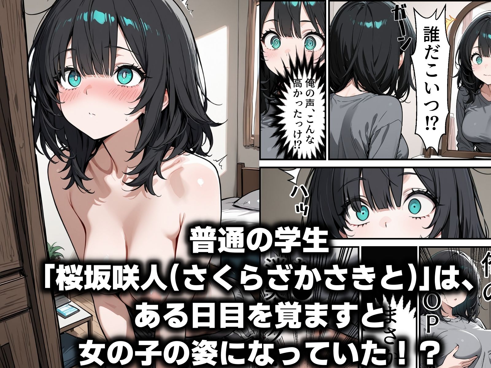 普通の男子だった俺がクソビッチなギャルに堕ちるまで - サンプル画像 1