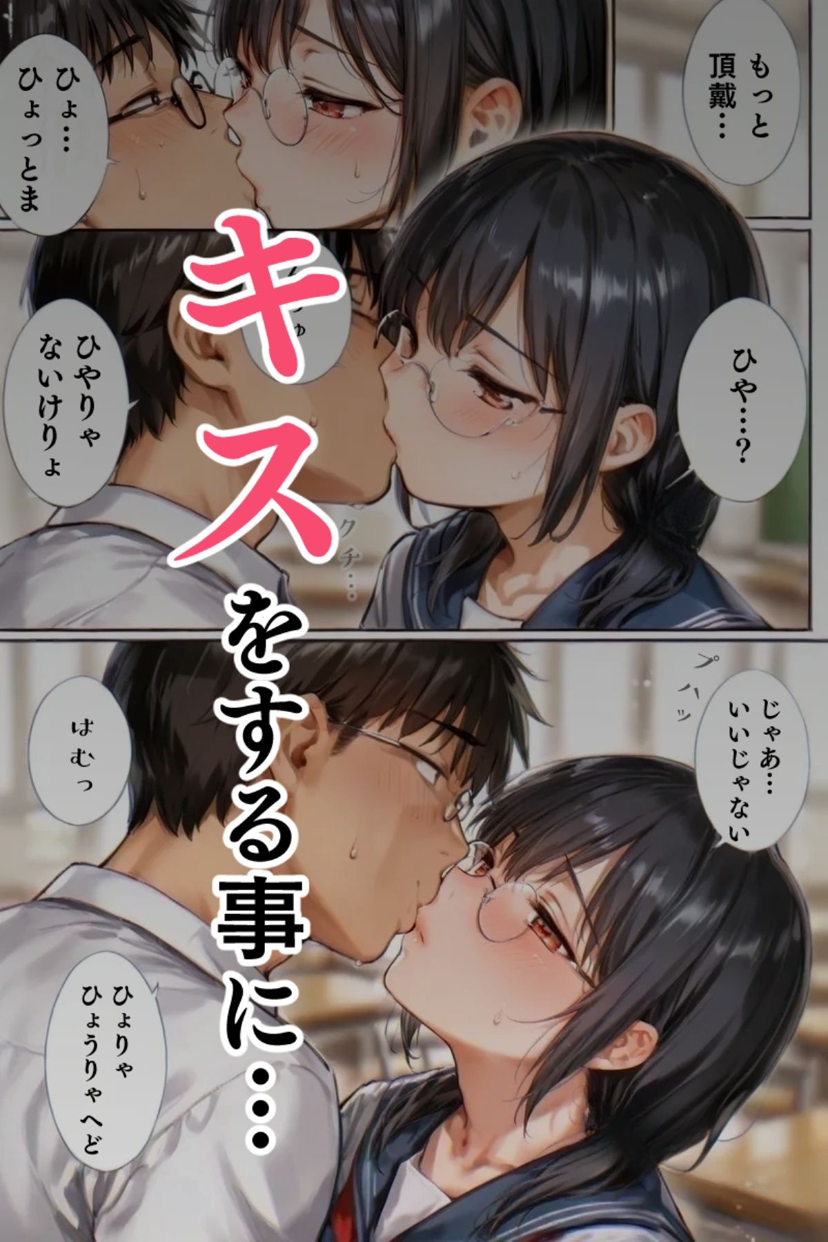 地味なクラスメイトがえちえちチサキュバスだった件について - サンプル画像 2