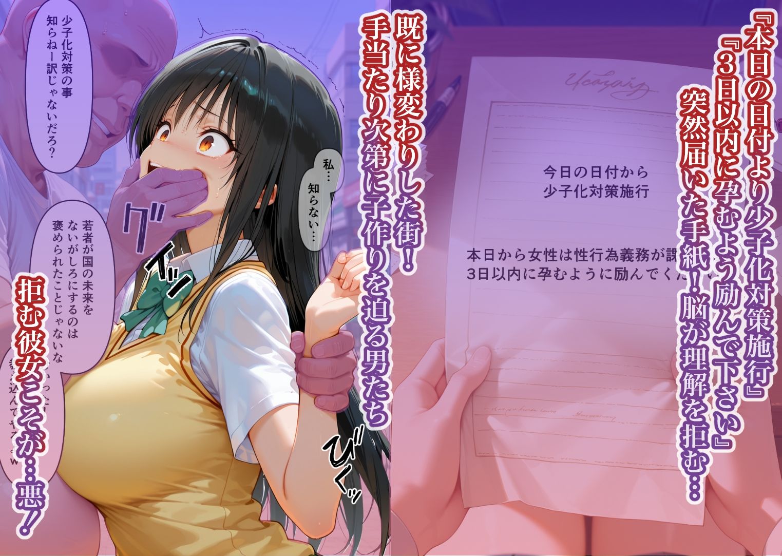 監禁アクメ地獄 孕んでも解放されない 快楽の牢獄 古〇川編 - サンプル画像 1