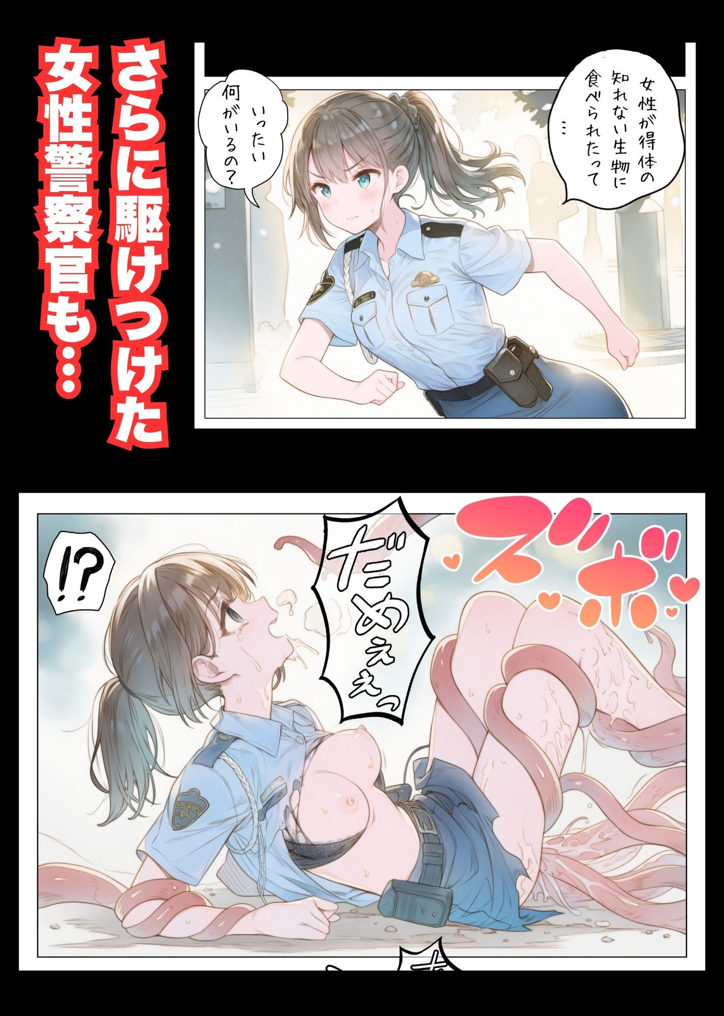 触手襲撃〜公園を歩いていただけなのに〜 - サンプル画像 3