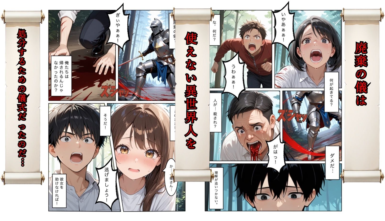 勇者選抜で見捨てられた俺のスキル《発汗》実は全能力を奪う《体液吸収》最凶チートでした。 - サンプル画像 6