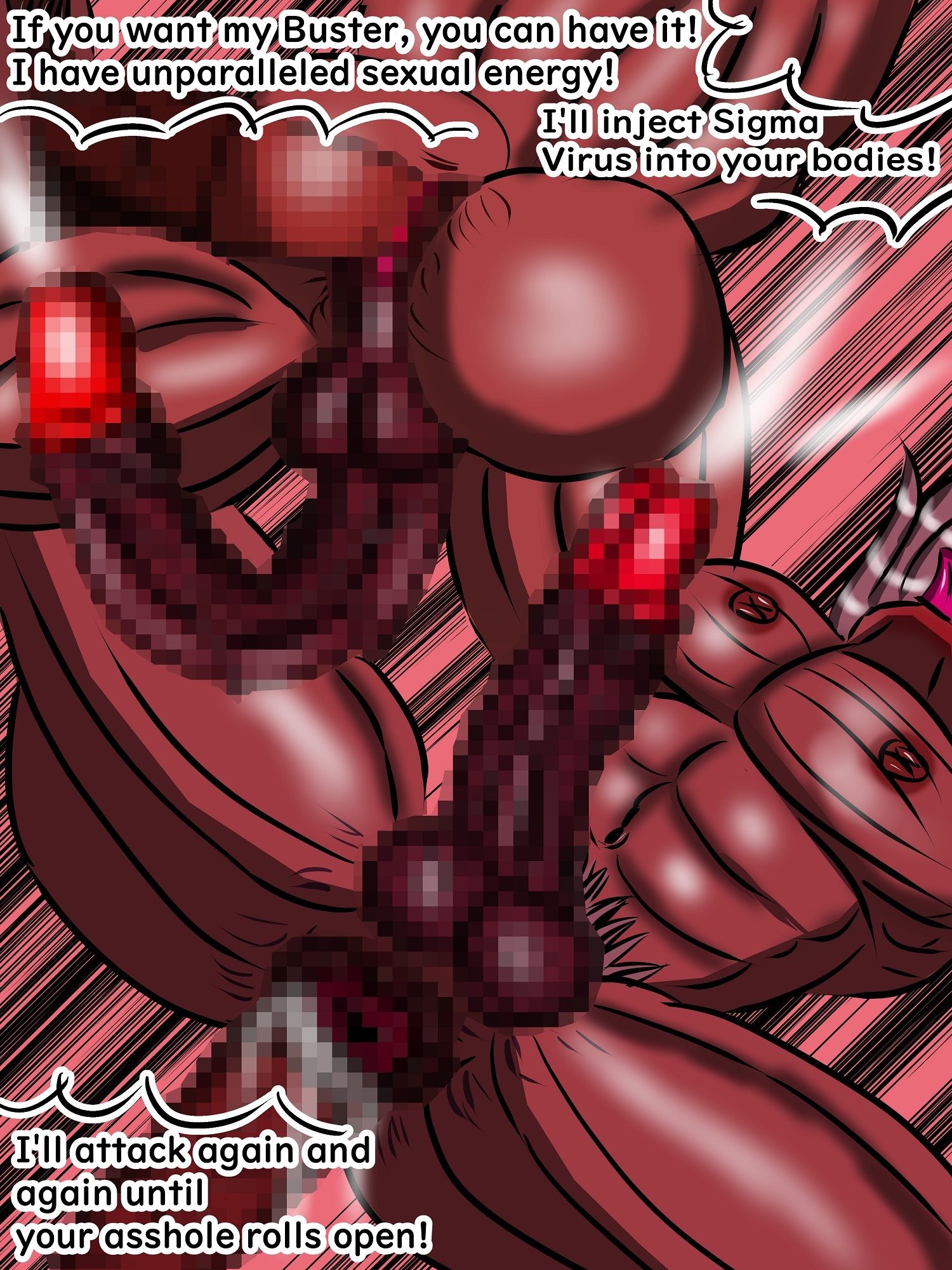 2Dogs of Rebel leader omnibus  Reploid Rebel Army’s comrades the rusting and the commanding officer engage in a sex battle， leaving  irregulars in agony and consumed by desire - サンプル画像 9