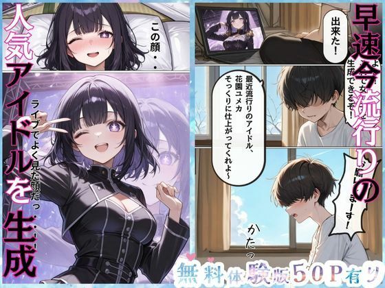 俺だけのAI彼女生成  〜憧れの女子に中だしするまで〜 - サンプル画像 2